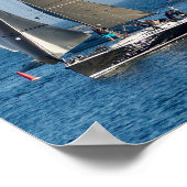 Sailboats Entering Channel. Marina Del Rey, CA Poster (Hoek)