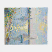 Sailboats New England Summer Fleece Deken (Voorkant (Horizontaal))