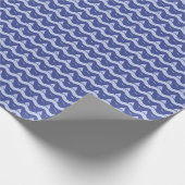 Sailboats On A Striped Sea Pattern Cadeaupapier (Hoek)