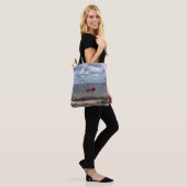 Sailboot Aground Tote Bag (Op model)