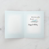 Sailboot City Birthday Kaart (Binnen)