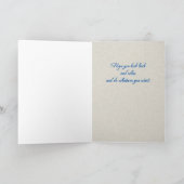 Sailboot Happy Birthday Kaart (Binnen)