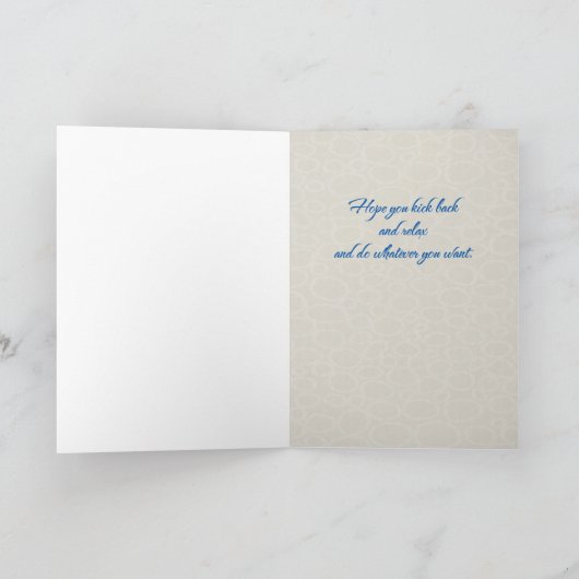 Sailboot Happy Birthday Kaart (Binnen)