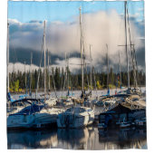 Sailboot Harbour/Lake Dillon Colorado Douchegordijn (Voorkant)