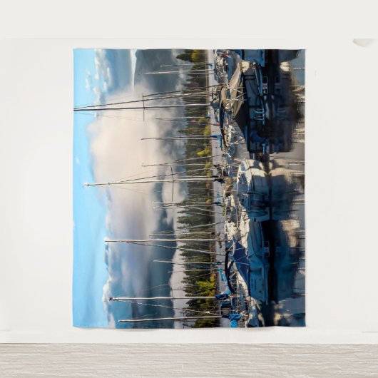 Sailboot Harbour/Lake Dillon Colorado Wandkleed (Voorkant)