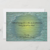 Sailboot Hartelijk dank op Banderas Bay 0884 Bedankkaart (Achterkant)