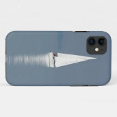 Sailboot iPhone SE/5/5S Barely Daar Hoesje (Achterkant (horizontaal))