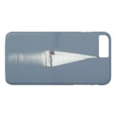 Sailboot iPhone X/8/7 Plus gewoon daar Hoesje (Achterkant (Horizontaal))