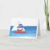 Sailboot Kaart (Voorkant)