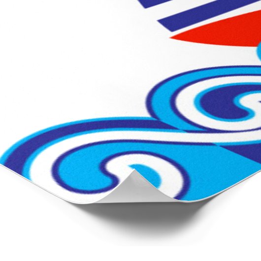 Sailboot Pair Poster (Hoek)