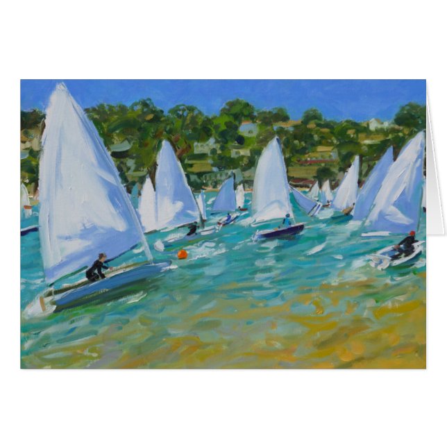 Sailboot Race (Voorkant Horizontaal)