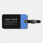 Sailboot Race Bagagelabel (Achterkant horizontaal)