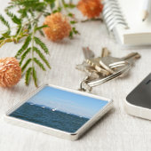 Sailboot Races Sleutelhanger (Zijkant)