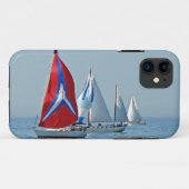 Sailboot Regatta Case-Mate iPhone Case (Achterkant (horizontaal))