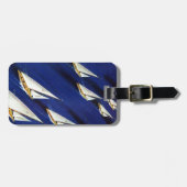 Sailboot Regatta van Ski Weld Bagagelabel (Voorkant horizontaal)