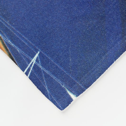 Sailboot Regatta van Ski Weld Fleece Deken (Hoek)