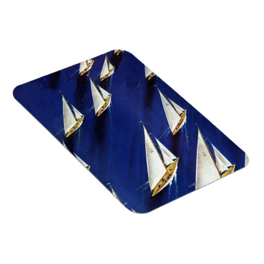 Sailboot Regatta van Ski Weld Magneet (Rechterzijde)