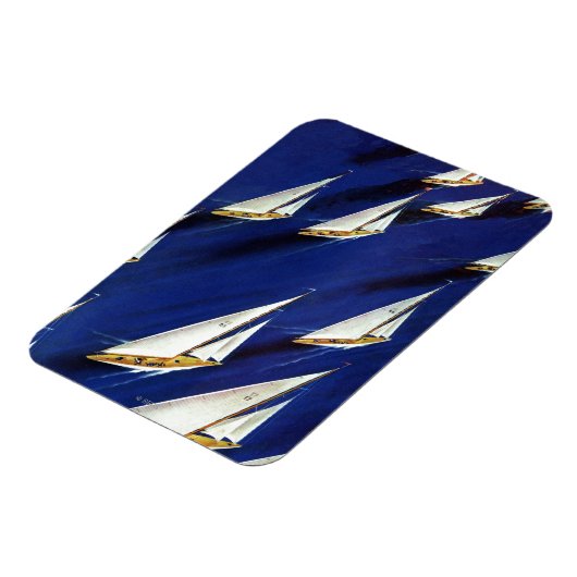 Sailboot Regatta van Ski Weld Magneet (Linkerzijde)