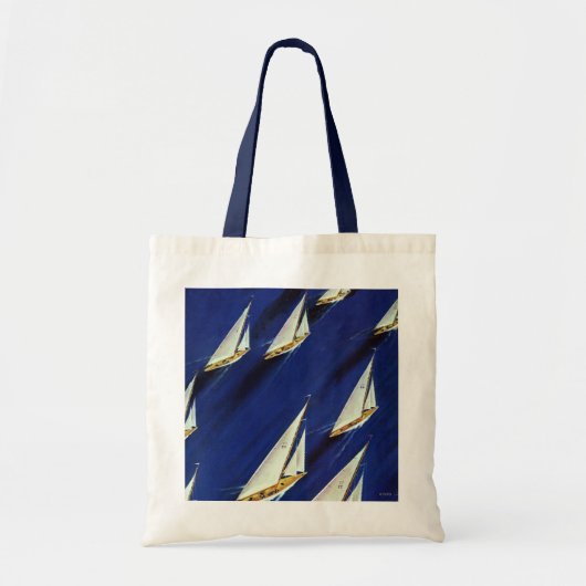 Sailboot Regatta van Ski Weld Tote Bag (Voorkant)