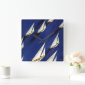 Sailboot Regatta van Ski Weld Vierkante Klok (Huis)