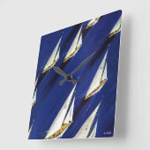 Sailboot Regatta van Ski Weld Vierkante Klok (Hoek)