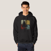 Sailboot Retro Hoodie (Voorkant volledig)