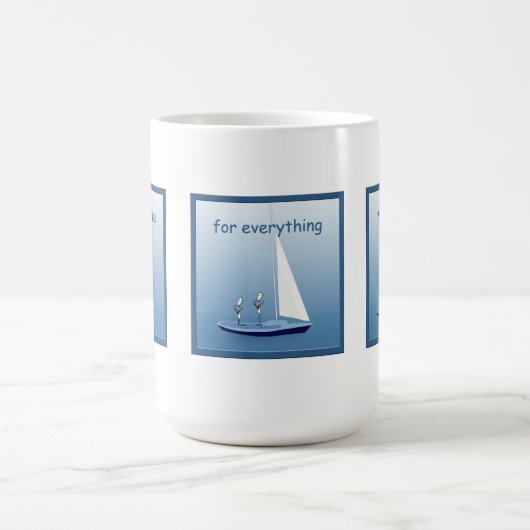 Sailboot Sailors Prayers Funny Mug Koffiemok (Center)