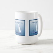 Sailboot Sailors Prayers Funny Mug Koffiemok (Voorkant rechts)