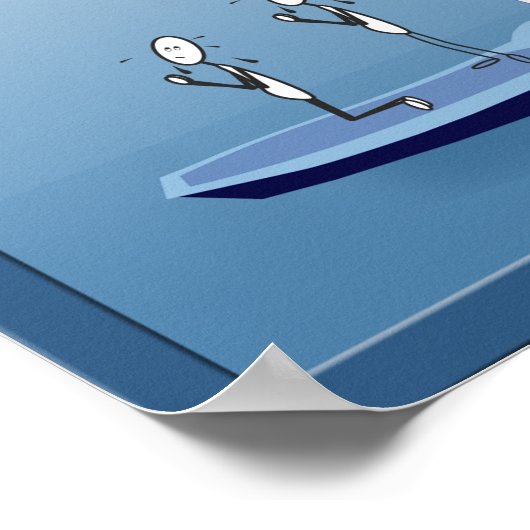 Sailboot Sailors Prayers Funny Poster (Hoek)