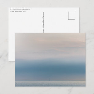 Sailboot Seascape Foto Briefkaart