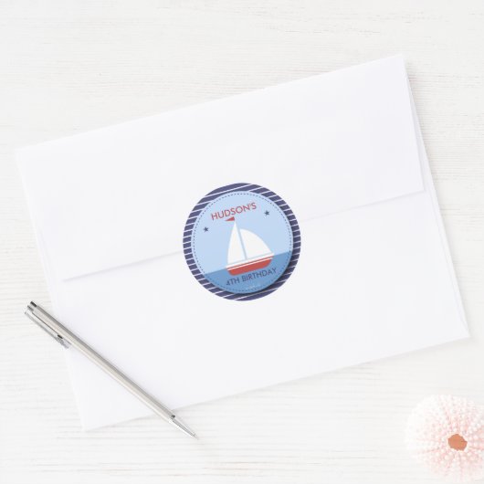 Sailboot Sticker (Envelop)