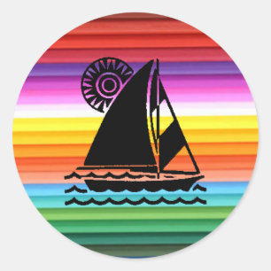 Sailboot Sticker