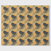 Sailboot sunset cadeaupapier (Vlak)