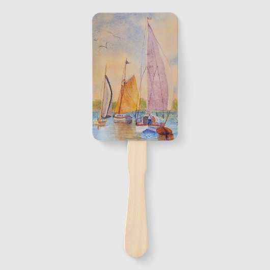 Sailboot Sunset Sailing Handwaaier (Voorkant)