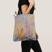 Sailboot Sunset Sailing Tote Bag (Dichtbij)