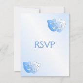 Sailboot Theater RSVP met menukeuze van entree (Achterkant)