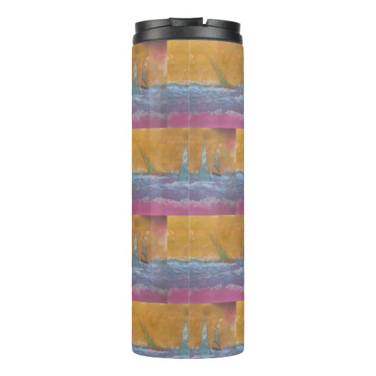 Sailboot Thermal Tumbler Thermosbeker (Achterkant)