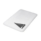 Sailboot White Badmat (Gekanteld)