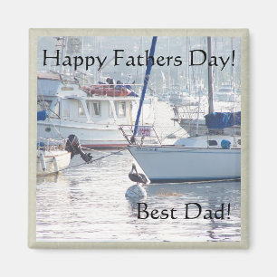 Sailboten Fathers Day Magnet