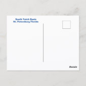 Sailboten Sint-Petersburg Fotografisch Briefkaart (Achterkant)