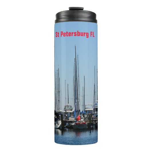 Sailboten Sint-Petersburg  Thermosbeker (Voorkant)