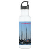 Sailboten Sint-Petersburg Waterfles (Voorkant)