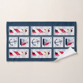 Saildesign voor geluid bad handdoek (Handdoek)