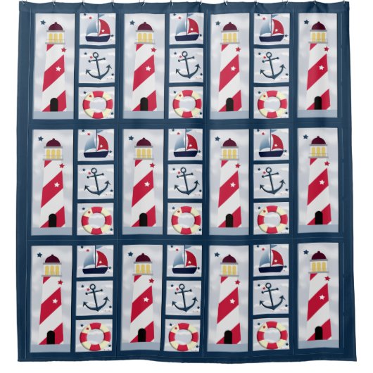 Saildesign voor geluid douchegordijn (Voorkant)