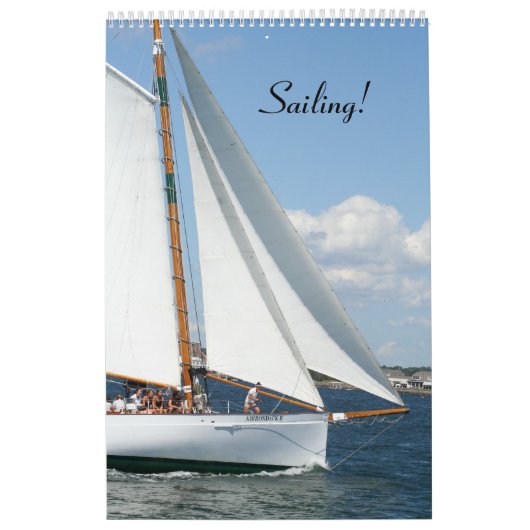 Sailen! Plezier van het Zee, agenda Kalender (Hoes)