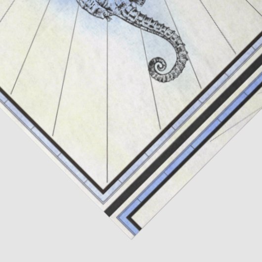 Sailen van  Nautical Artistic Decoupage Tissuepapier (Detail)