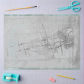 Sailen van scheepsmeubelen Ontvlechtingspagina Tissuepapier (Craft)