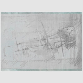 Sailen van scheepsmeubelen Ontvlechtingspagina Tissuepapier