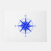 Sailen - Wind Roos Compass Nautical Shirt Deurmat (Voorkant)