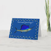 Sailfish Nautical Holiday Kaart (Voorkant)